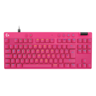 device’s keyboard: Logitech G Pro X TKL RAPID Magenta