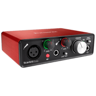 Nick Eh 30’s audio interface: Focusrite Scarlett Solo